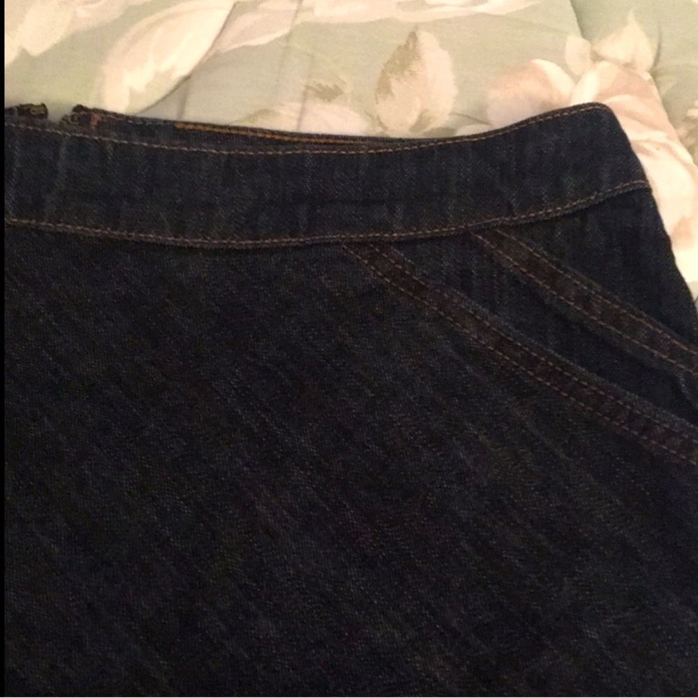 NWOT LONDONJean Mini Skirt(8)